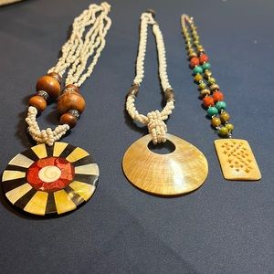 Beachy necklaces